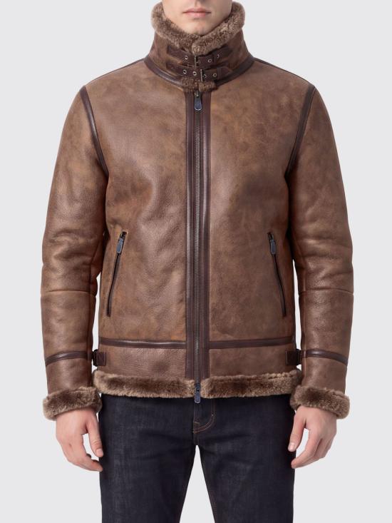 26FW 브루넬로 쿠치넬리 자켓 MPMTR2093 C4269 Brown