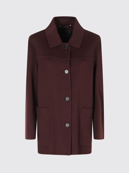 26FW 에스막스마라 주뇨 코트 2629086011600 017 Burgundy - 'S MAX MARA