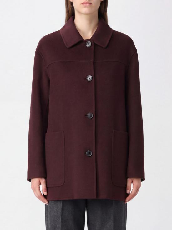 26FW 에스막스마라 주뇨 코트 2629086011600 017 Burgundy