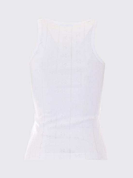 26FW 가니 반팔 티셔츠 A1040450 151 White - GANNI
