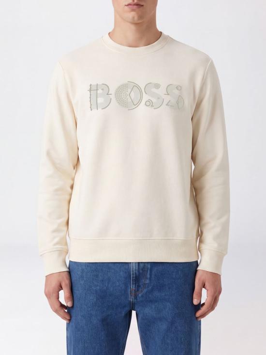 26FW 보스 긴팔 티셔츠 50565651 118 White