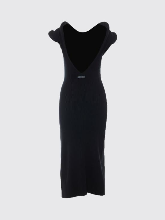 26FW 엘리자베타프랜치 롱 원피스 AM14S66E2 110 Black - ELISABETTA FRANCHI