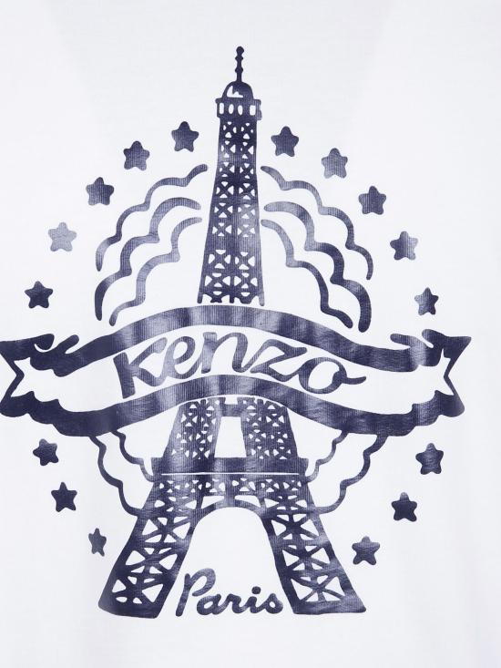 26FW 겐조 반팔 티셔츠 FG65TS1664SG 02 White - KENZO