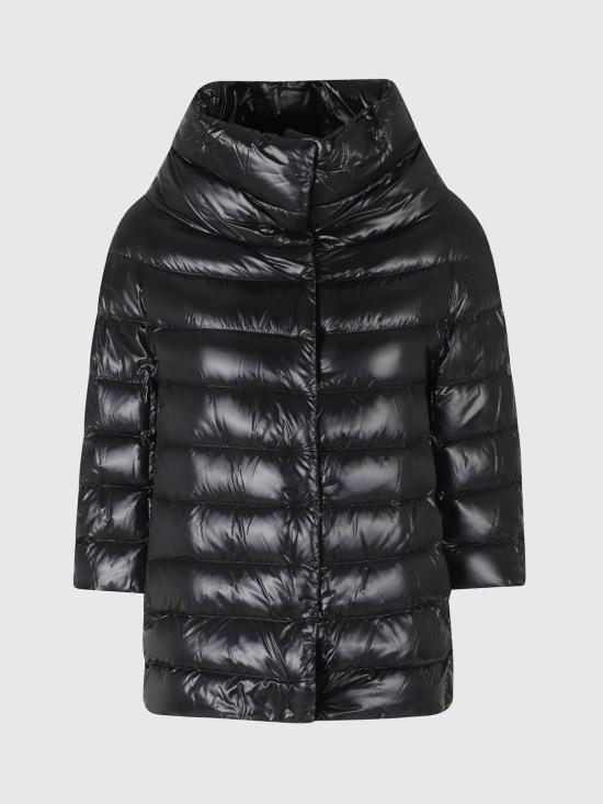 26FW 에르노 아민타 케이프 PI0043DIC12017Z 9300 Black - HERNO