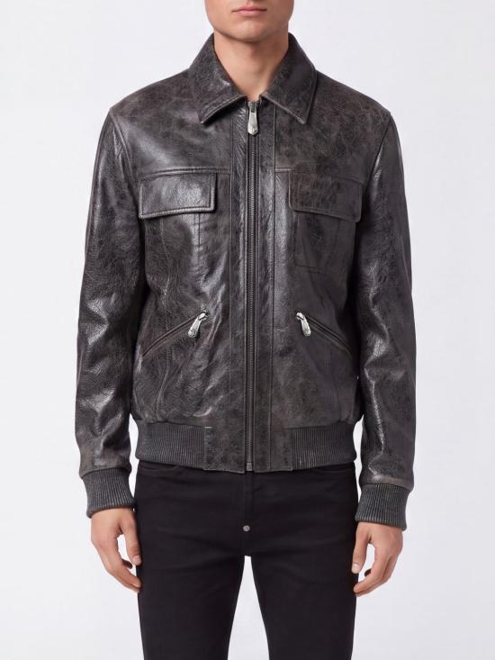 26FW 필립 플레인 자켓 SAECMLB1932PLE010N 72 Grey