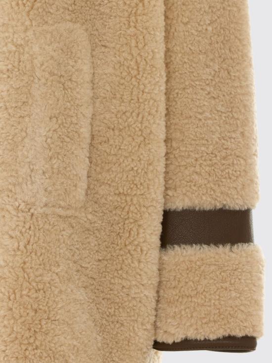 26FW 핑코 코트 107165A3FJ ZL3 Beige - PINKO