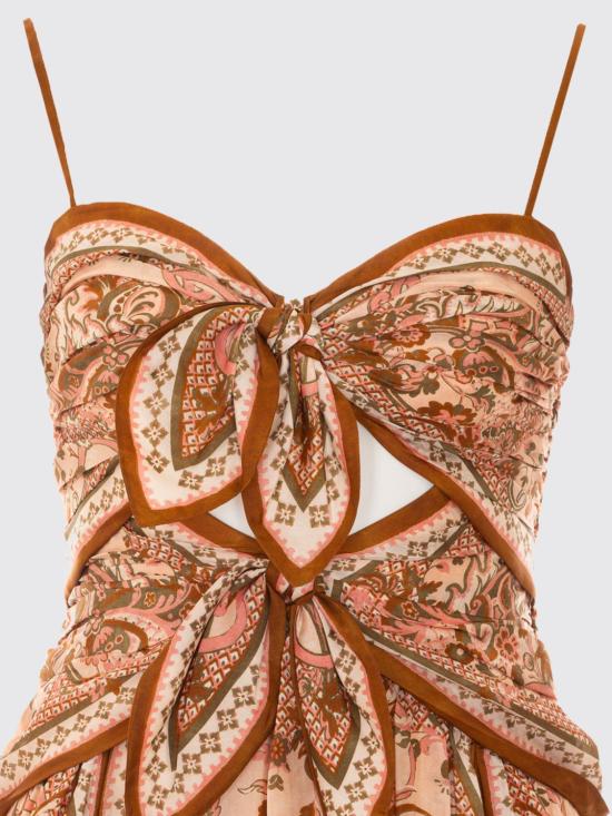 26FW 짐머만 롱 원피스 8062DSS261P SFL Pink - ZIMMERMANN