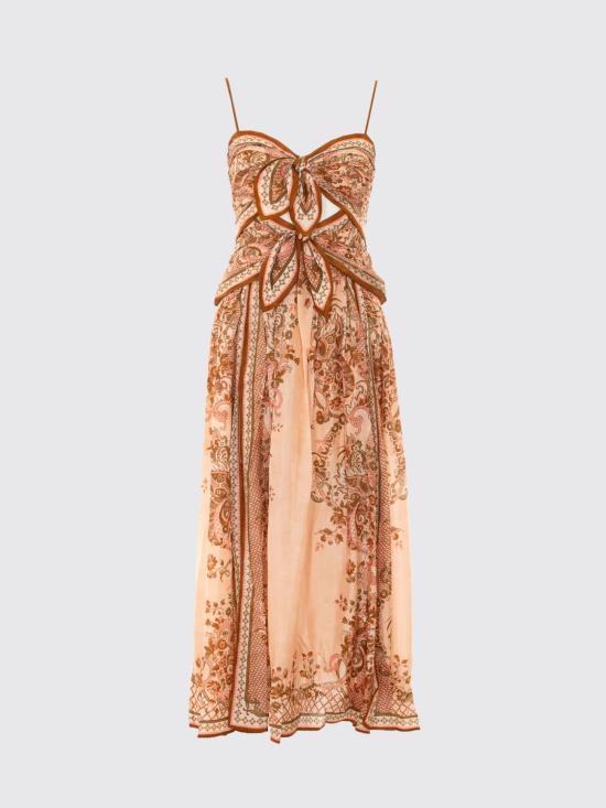 26FW 짐머만 롱 원피스 8062DSS261P SFL Pink - ZIMMERMANN