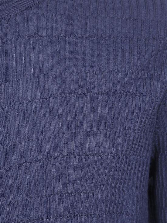 26FW 엠포리오 아르마니 스웨터 EM006315AF27831 FB065 Blue - EMPORIO ARMANI