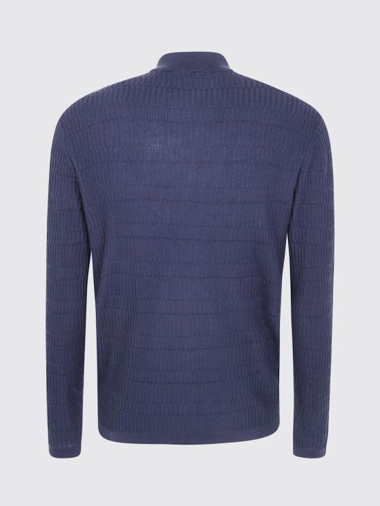 26FW 엠포리오 아르마니 스웨터 EM006315AF27831 FB065 Blue - EMPORIO ARMANI