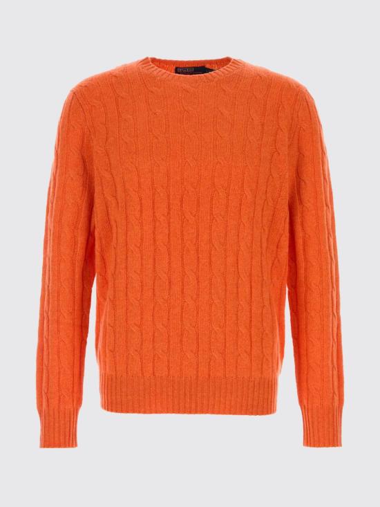 26FW 폴로 랄프로렌 스웨터 710876728 023 Orange - POLO RALPH LAUREN