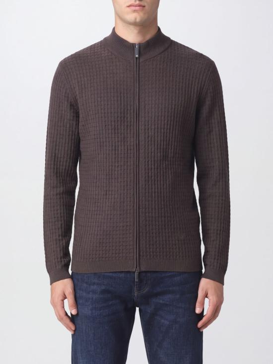 26FW 엠포리오 아르마니 스웨터 EM006315AF27831 F6017 Brown