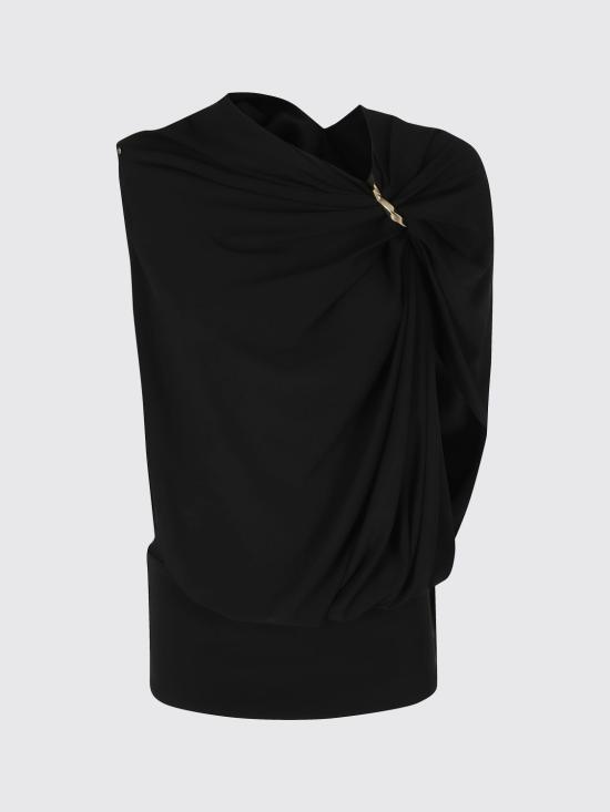 26FW 스포트막스 탑 2622946021600 003 Black - SPORTMAX