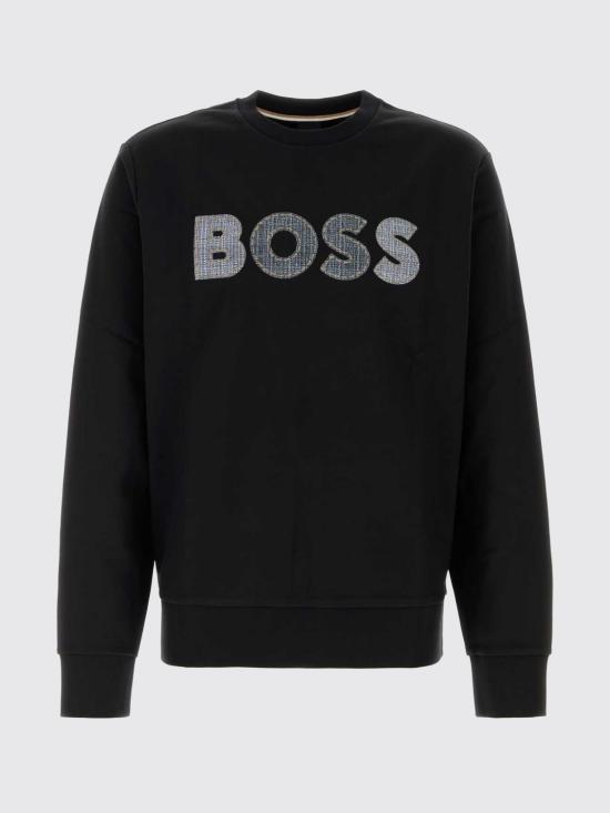 26FW 보스 긴팔 티셔츠 50565651 001 Black - BOSS