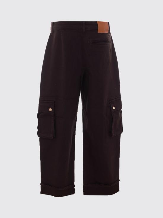 26FW 리우조 팬츠 CF6227T1819 X0807 Brown - LIU JO