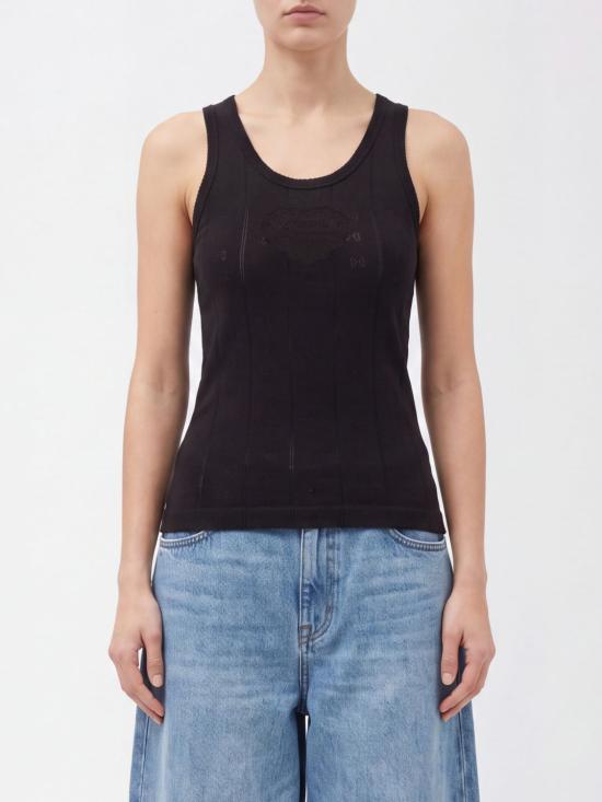 26FW 가니 반팔 티셔츠 A1040451 099 Black