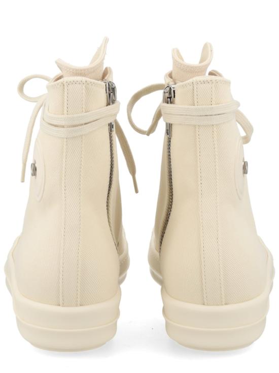  릭 오웬스 스니커즈 다크슈드 하이탑 데님  화이트 - RICK OWENS