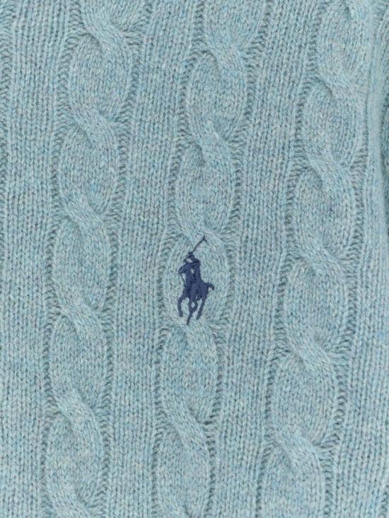 26FW 폴로 랄프로렌 케이블 니트 스웨터 710 876762 Blue - POLO RALPH LAUREN