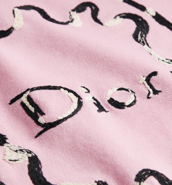 26FW 디올 탑 643T13A4783 Pink - DIOR