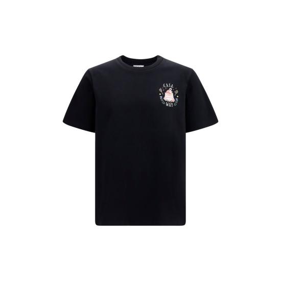 26FW 카사블랑카 탑 CAMPF26JTS00117BLACKBB