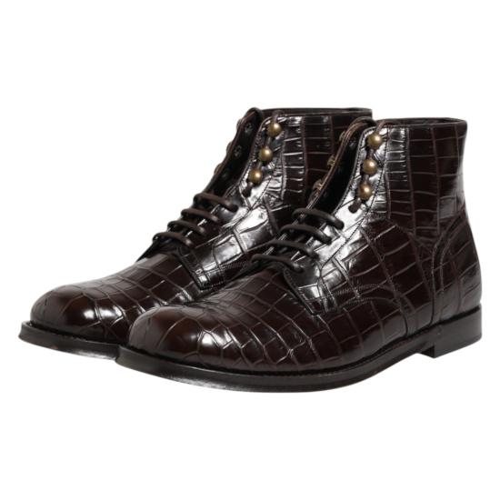  돌체앤가바나 부츠 MV7690 BROWN - DOLCE & GABBANA