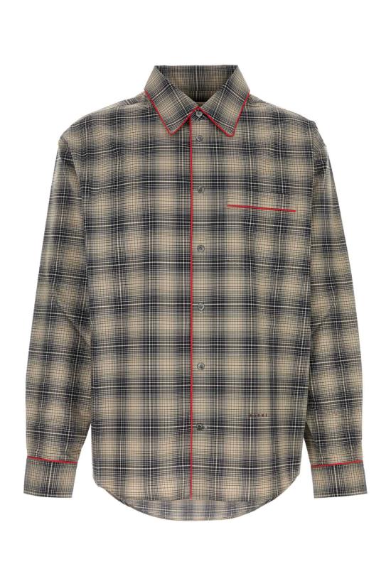26FW 마르니 셔츠 CUMU0394ISUTC715 CHM10 BROWN