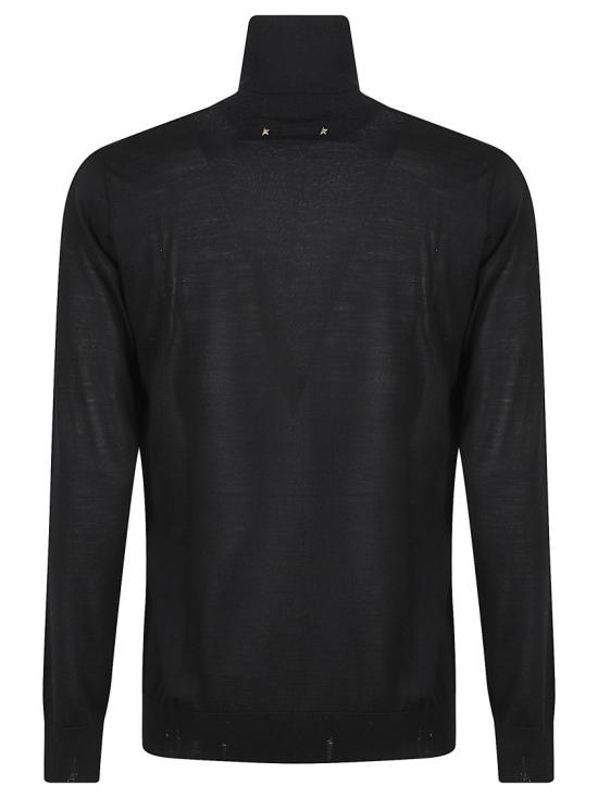 26FW 골든구스 니트웨어 GMP00948P00066590100 Black - GOLDEN GOOSE
