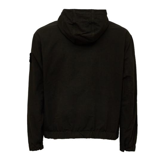 26FW 스톤 아일랜드 오가닉 코튼 립스톱 후드 오버셔츠 L2S151200011 S0211 Green - STONE ISLAND