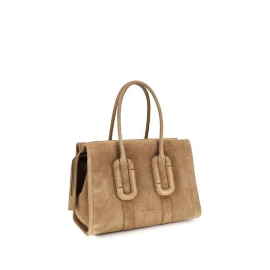 26FW 마크제이콥스 토트백 마크 제이콥스 송아지 가죽 보스 타우러스 숄더백 브라운 - MARC JACOBS