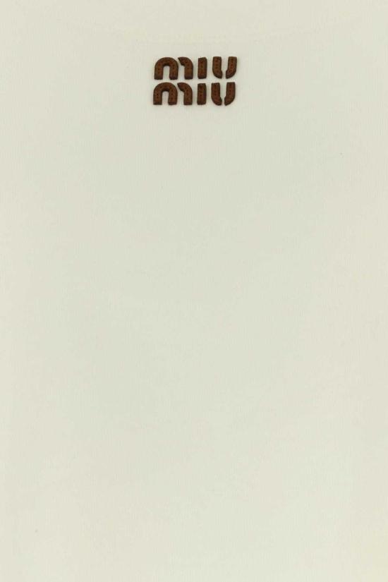 26FW 미우미우 튜닉 MF6409SOOO1965 F0009 WHITE - MIU MIU