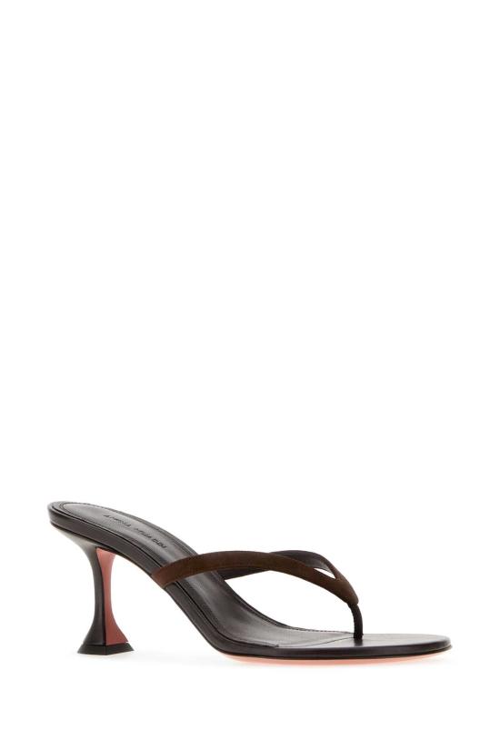 26FW 아미나 무아디 샌들 JULIETTETHONG70 COFFEE BLACK - AMINA MUADDI