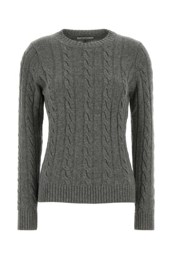 26FW 기마구아스 브레이드 점퍼 스웨터 BRAIDJUMPER GREY GRAY
