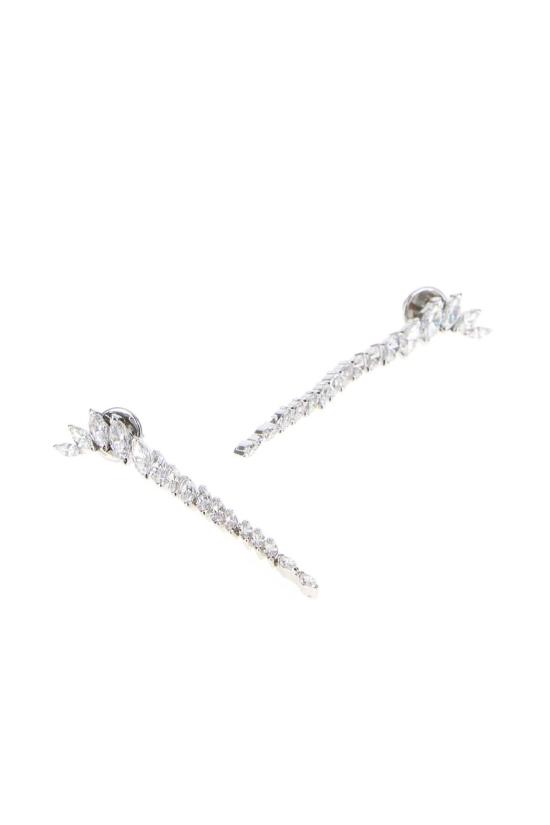 26FW 스와로브스키 이어링 5748006 000 SILVER - SWAROVSKI