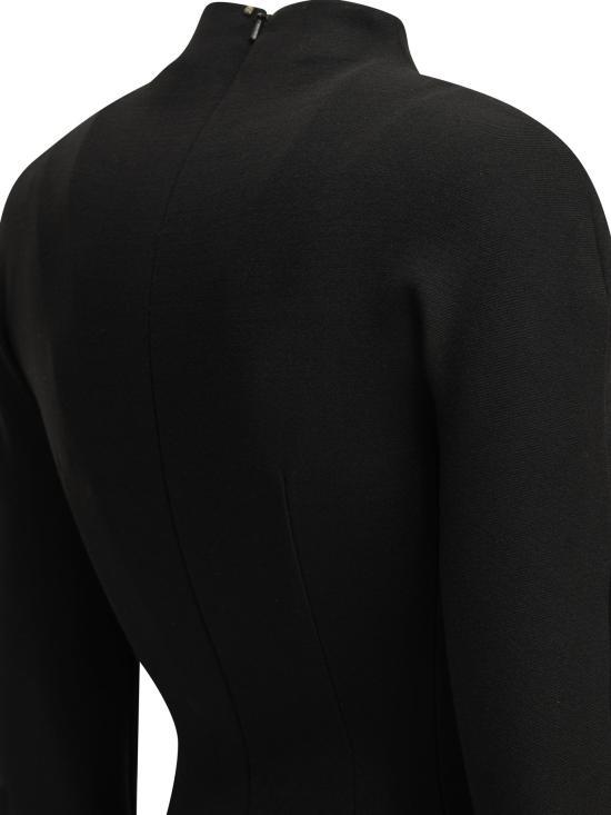 26FW 스포트막스 원피스 2622226032600SPXTEFRITE003 Black - SPORTMAX