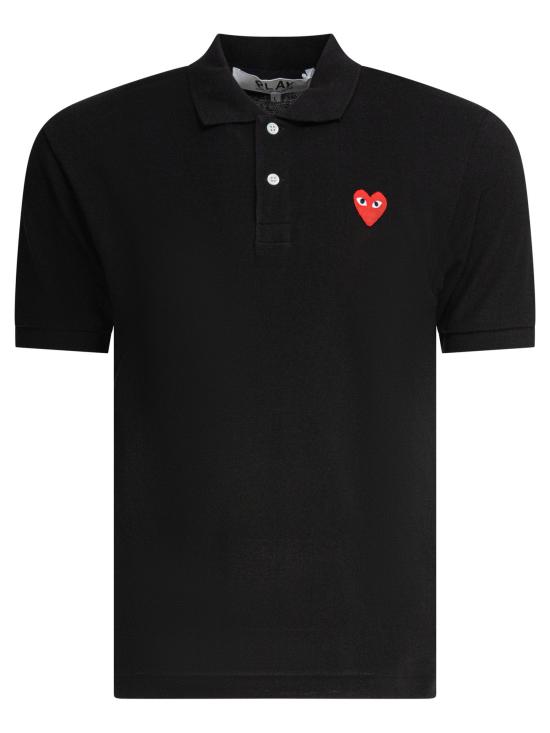 26FW 꼼데가르송 폴로 티셔츠 AX T006 0511 BLACK