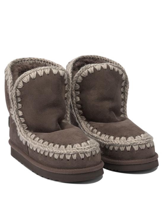 26FW 모우 에스키모 18 스티티 앵클 부츠 MU FW101050ABRPEP Brown - MOU