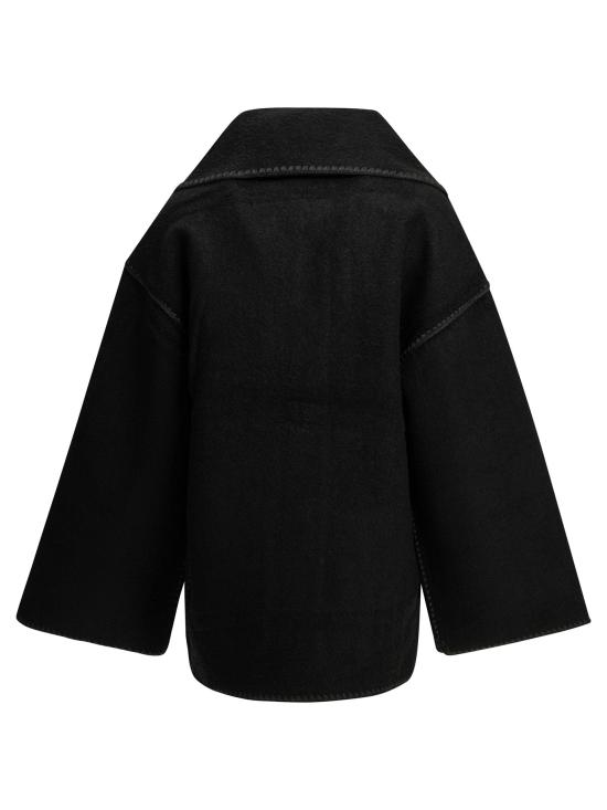 26FW 토템 자켓 244 1018 201 200BLACK - TOTEME