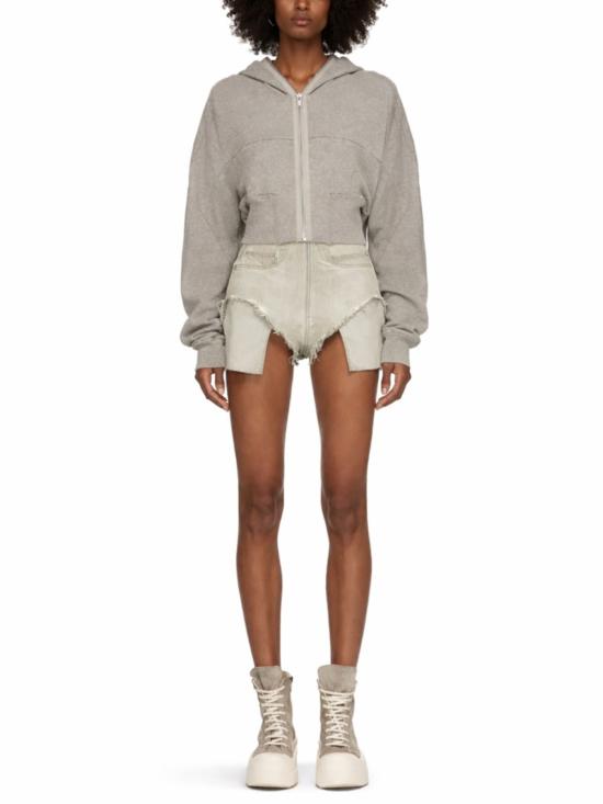  릭 오웬스 스웨터 Drkshdw Gimp 콜라주 스웨트셔츠 그레이 - RICK OWENS