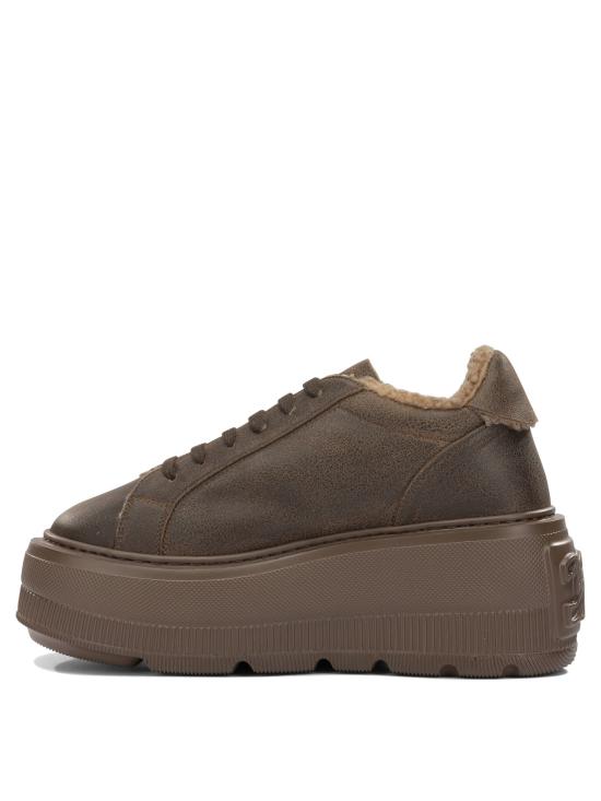 26FW 카사데이 스니커즈 2X924Z0711GYPEKC037 Brown - CASADEI