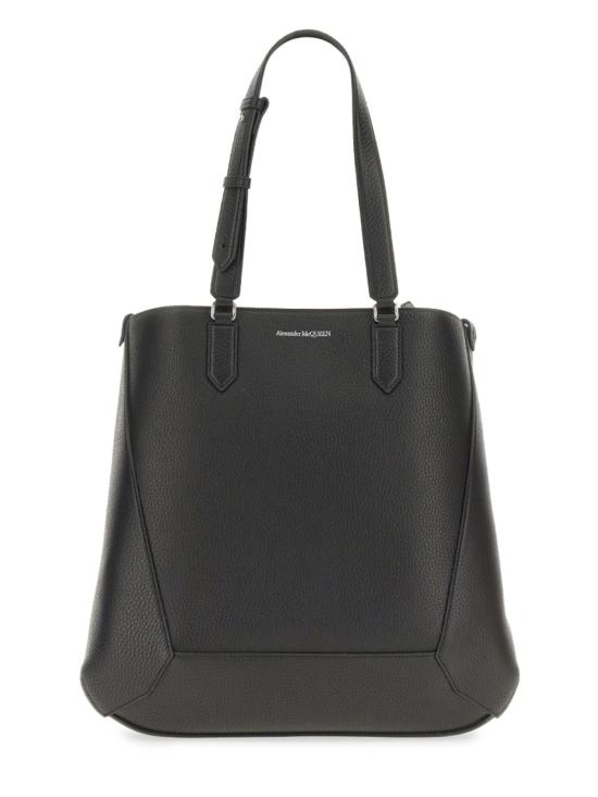  알렉산더 맥퀸 토트백 디 엣지  블랙 - ALEXANDER MCQUEEN