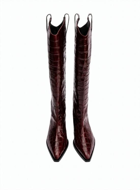 25FW 포에베 부츠 LUZ12 Brown - POEVE