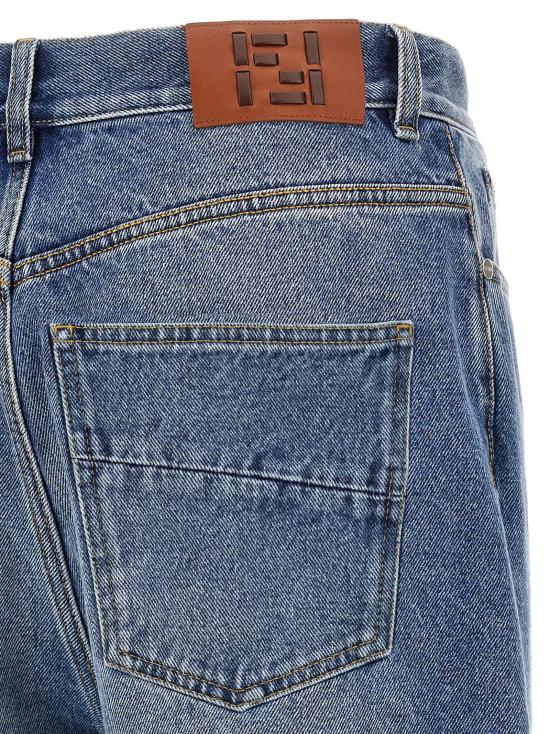 26FW 펜디 데님 팬츠 FE342824BM BLUE - FENDI