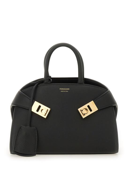  살바토레 페라가모 가방 페라가모 허그 핸드백 블랙 - SALVATORE FERRAGAMO