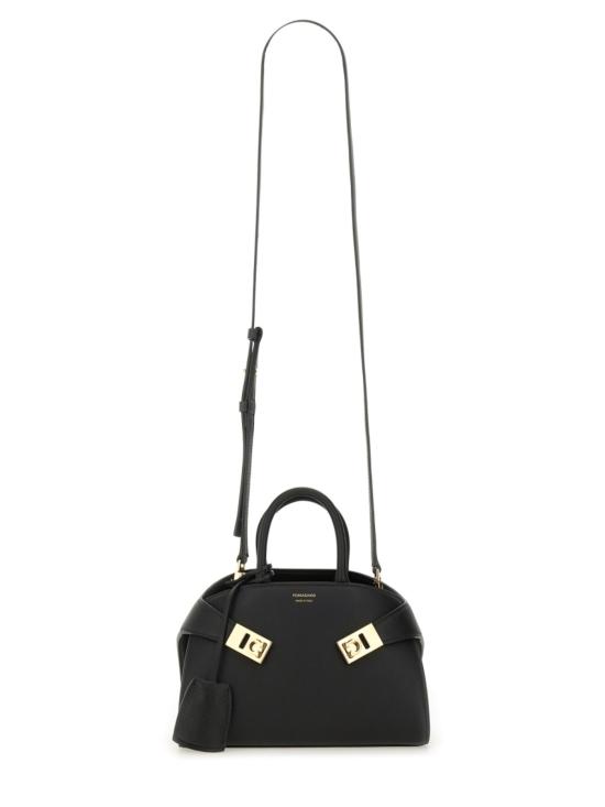  살바토레 페라가모 가방 페라가모 허그 핸드백 블랙 - SALVATORE FERRAGAMO