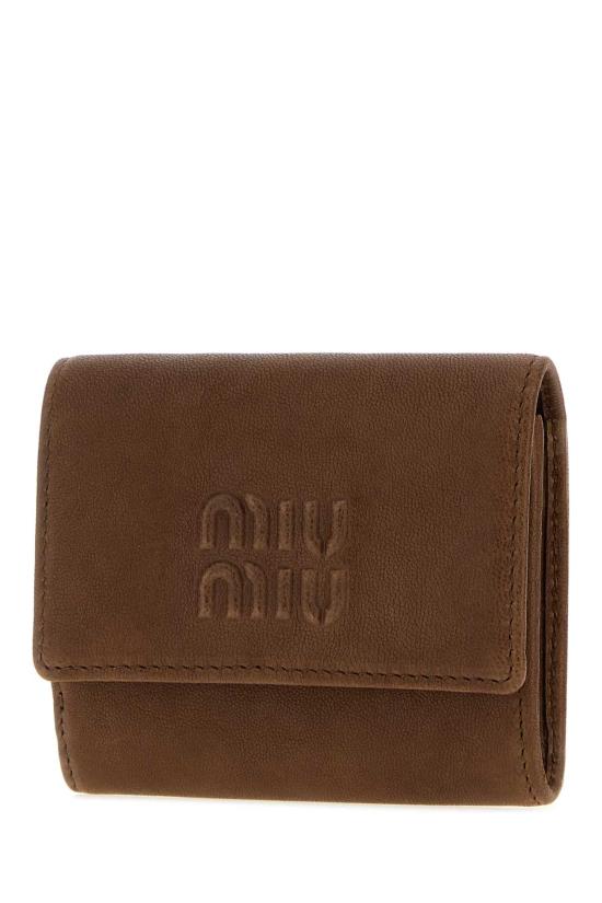 26FW 미우미우 지갑 5ML071AEFX F0316 Brown - MIU MIU