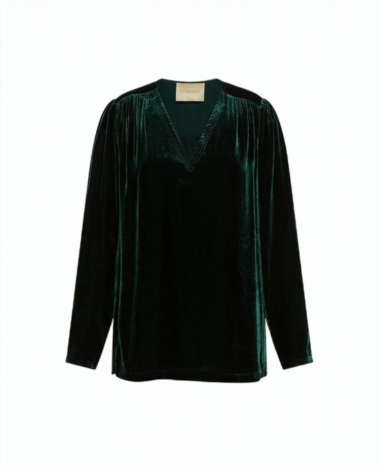 25FW 모모니 탑 BL015 Green
