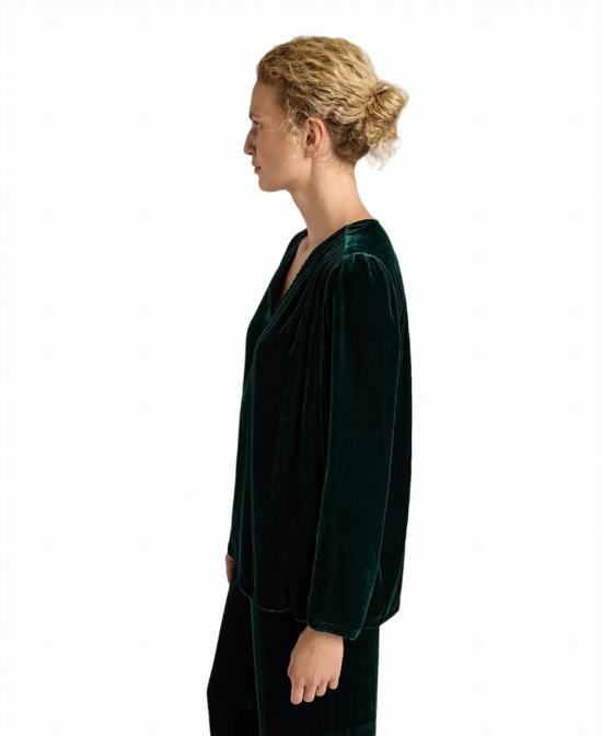 25FW 모모니 탑 BL015 Green - MOMONI