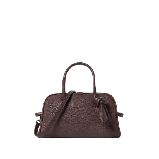 26FW 자크뮈스 TURISMO 투리스모 소프트 스몰 볼링 토트벡 BAW00416AC03A03880 Brown