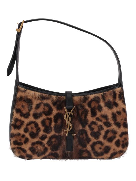 26FW 생로랑 LE 5 A 7 모노그램 토트백 657228AAFE7 2490 LEOPARD