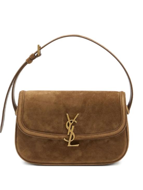26FW 생로랑 스웨이드 솔페리노 스몰백 8323301U80W 2916 BROWN